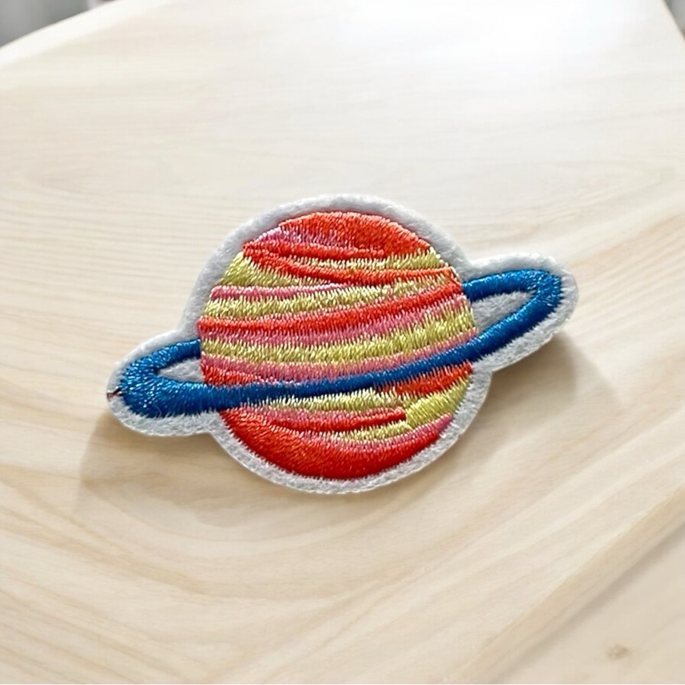 Planet Embroidered Patch